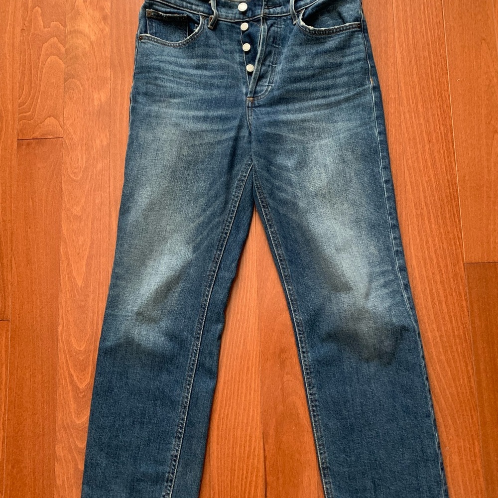 Aritzia Denim Forum Arlo High Rise Straight 26